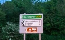 A35 Charmouth bypass is closed in both directions due to serious Collision