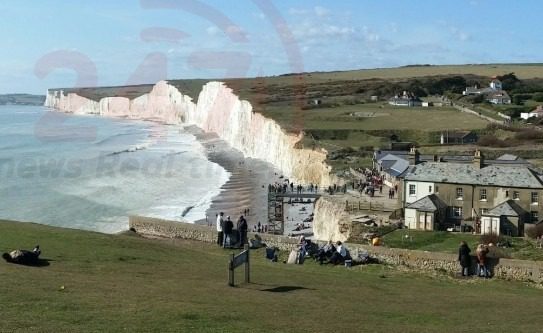 Cordons Lifted From Birling Gap And Cow Gap In Eastbourne After All Clear Given