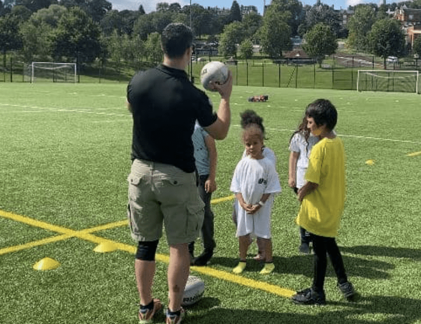 A Group Of 50 Children Were Able To Try Out A Range Of Sports, Including Rugby, Rock Climbing And Bmx Riding At Harrow School After A Metropolitan Police Officer Organised A Summer Camp