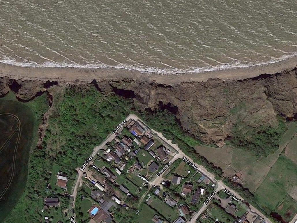 Homes Evacuated After Sheppey Cliff Fall