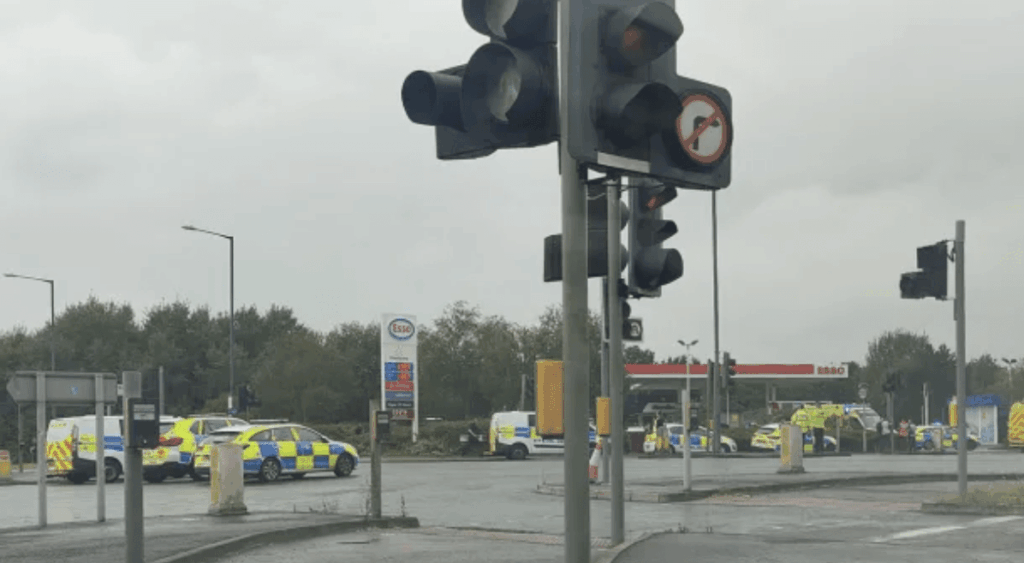Man Arrested On Suspicion Of Attempted Murder After Holding Petrol Station Hostage With Staff In A 'safe Room'