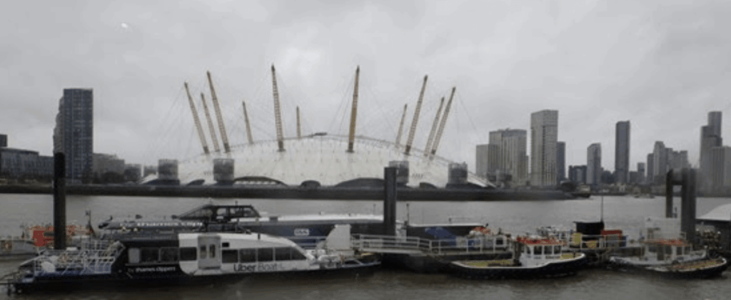 Firefighters Called To Tackle A Blaze On A Boat At Trinity Buoy Wharf In Tower Hamlets