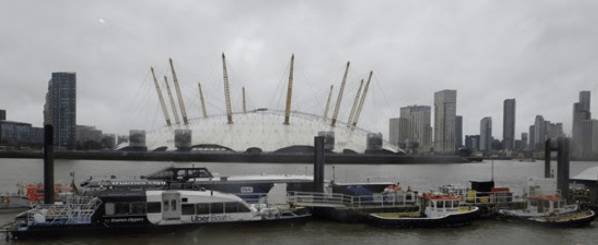 Firefighters Called To Tackle A Blaze On A Boat At Trinity Buoy Wharf In Tower Hamlets