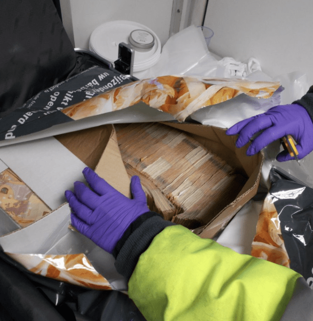 Suspected Criminal Cash Totalling Almost €560,000 Will Be Returned To The Public Purse After The National Crime Agency Secured A Forfeiture Order Following A Smuggling Attempt By A Dutch Man