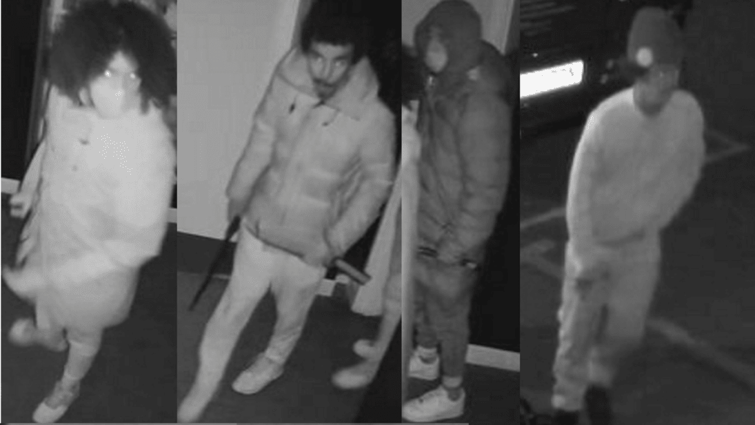 Officers Investigating An Aggravated Burglary At A Family Home In Walthamstow Are Appealing For The Public's Help To Identify Those Responsible