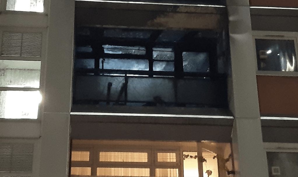 Six Fire Engines And Around 40 Firefighters Have Tackled A Flat Blaze On Coopersale Close In Woodford Green