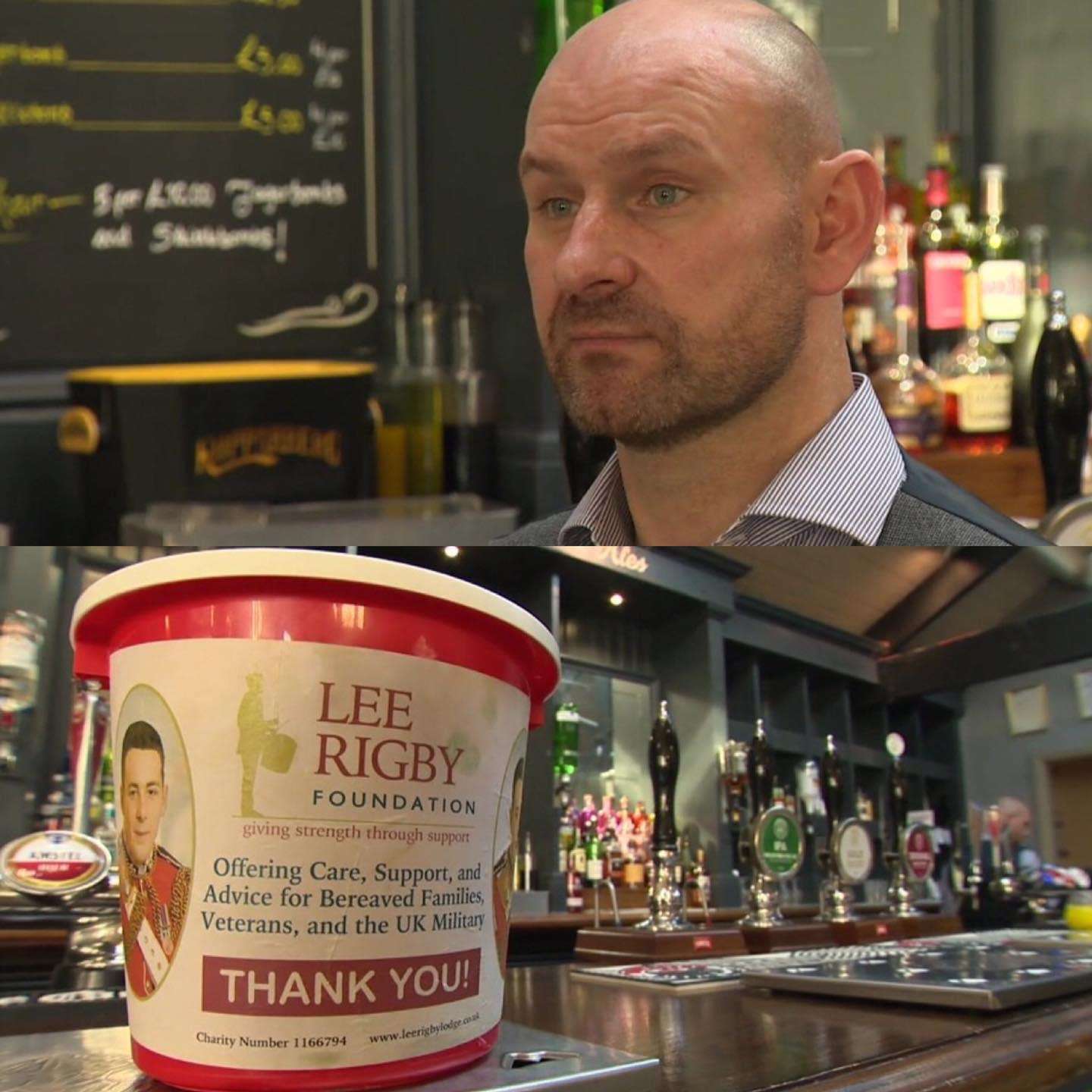 A Thief Who Tried To Steal A Lee Rigby Foundation Charity Box From A Pub Was Caught By The Landlord - One Of The Soldier's Former Comrades