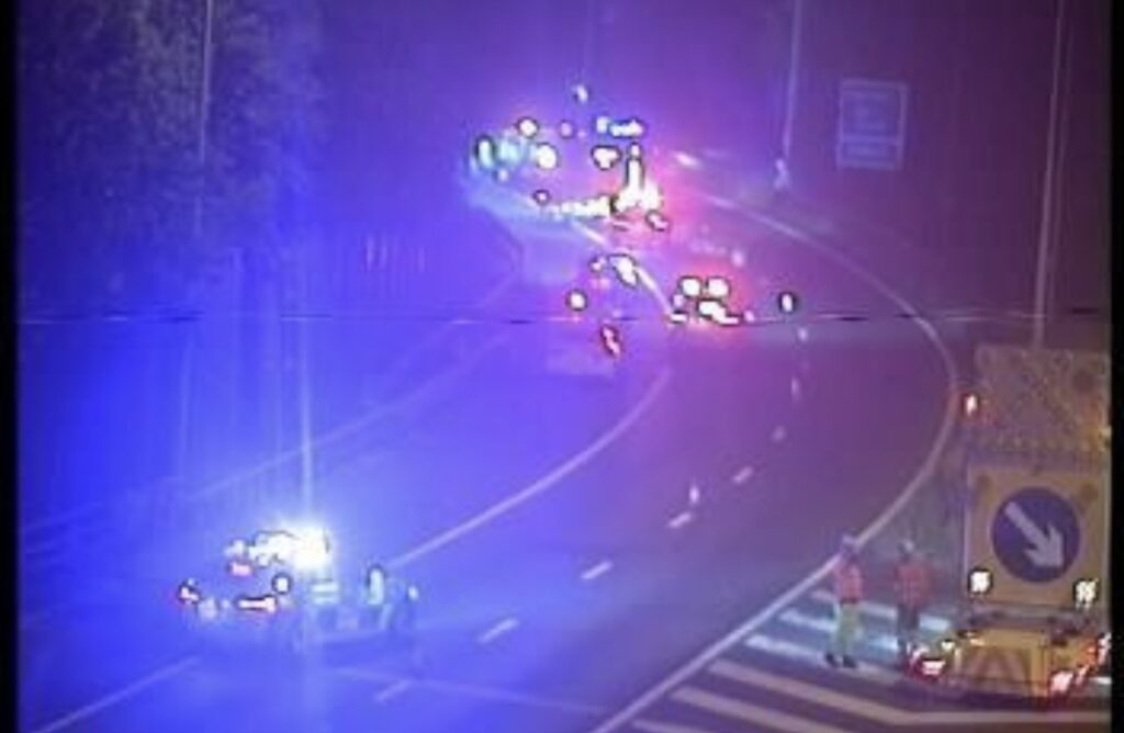 Surrey Police Probe M25 Collision At Thorpe