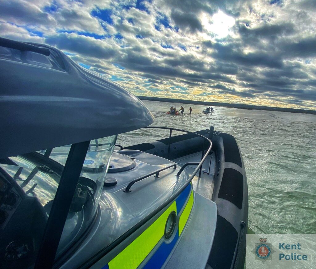 A  man has been arrested and charged by officers following a vehicle pursuit