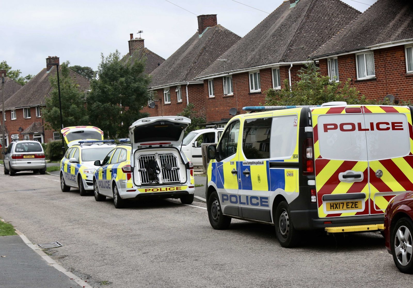 Police Surround Newport Property