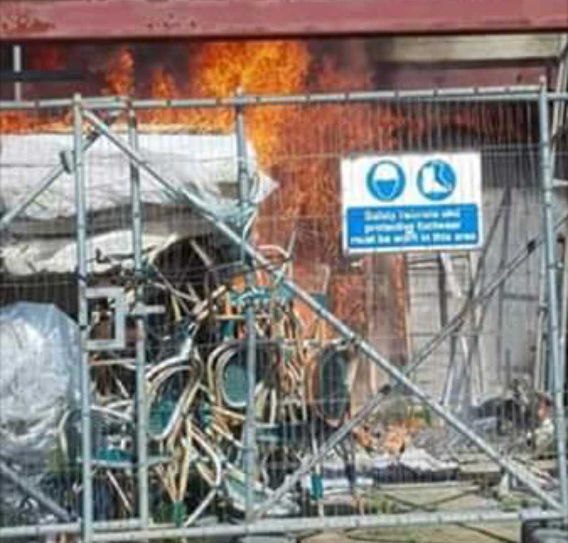 Updated:fire Breaks Out On Culver Parade In Sandown