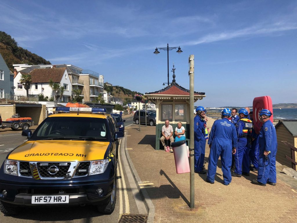 Coastguard Teams Called To Abandoned Clothes On Shanklin Beach