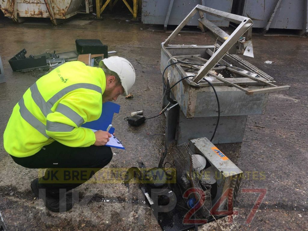 Council Waste Contractor Finally Remove Fridge After Giving It The Cold Shoulder