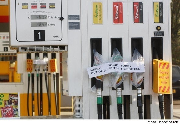 No Fuel Available After Technical Hitch