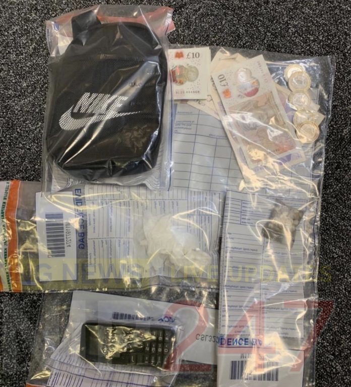 Police Dog Stops Training Exercise To Help Uncover Suspected Heroin In Minster