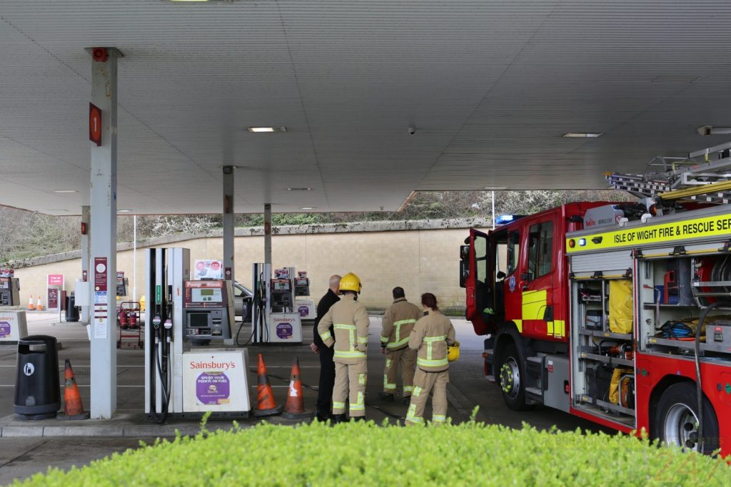Fire Crew Called To Sainsbury’s In Newport