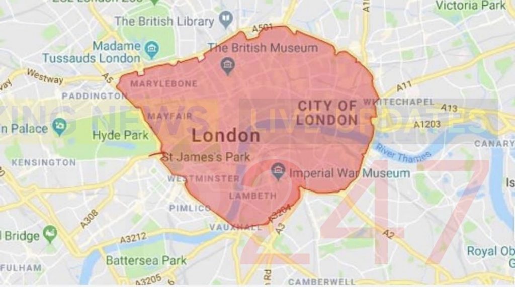 Heads up if anyone is heading into central London today