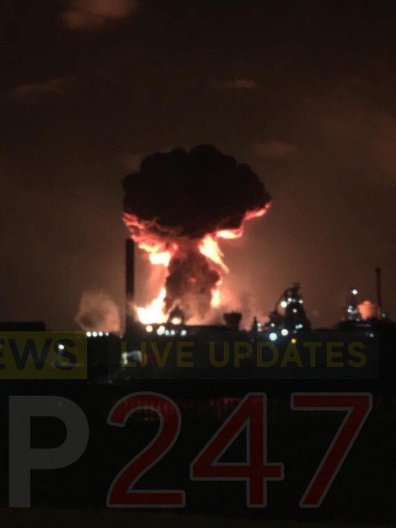 Two Hurt After Explosion At South Wales Steel Works