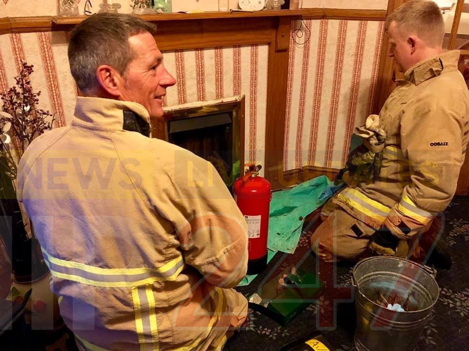 Fire Crew Called To Blocked Chimney Sparking Fire