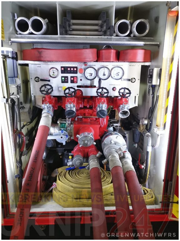 Fire crews called to flats ablaze in Barking