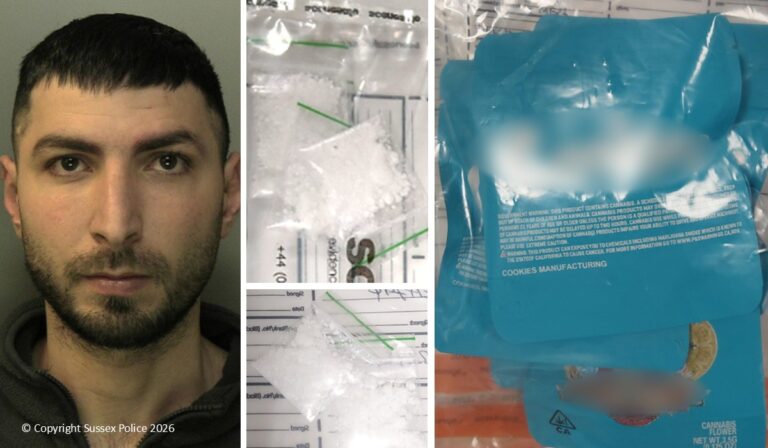 Brighton Man Busted in Street Drug Deal, Jailed