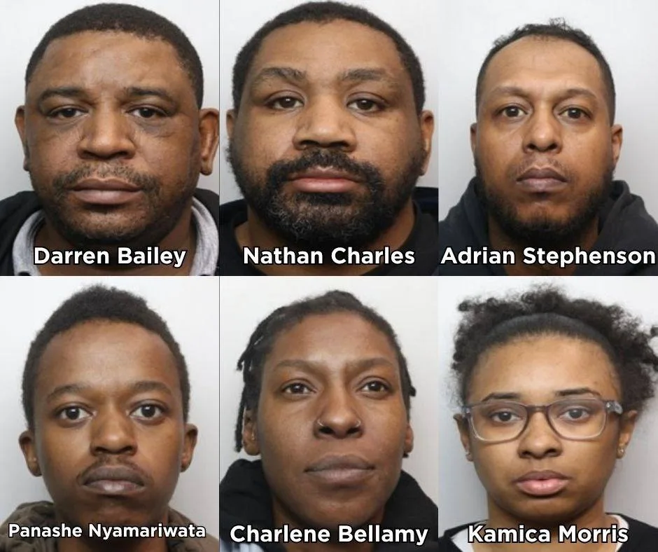 Six Jailed for Over 60 Years in £1M Drugs Bust