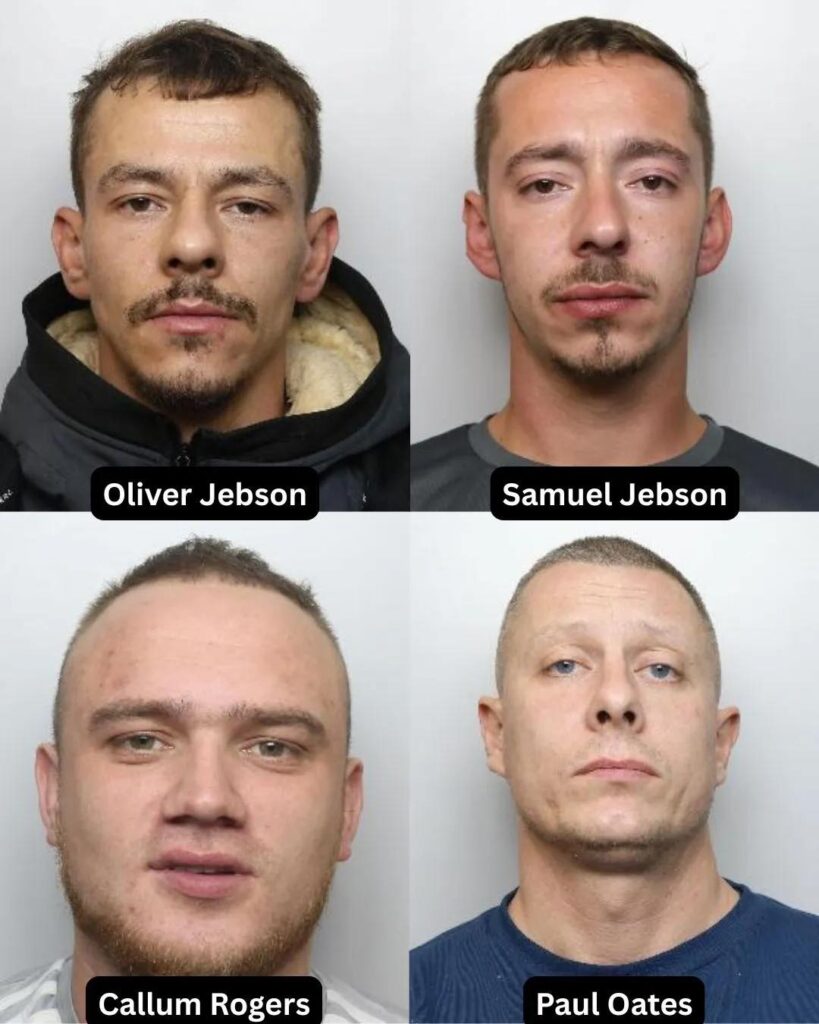 Four Men Jailed for Attempted Murder in Failed Robbery of Cannabis Factory