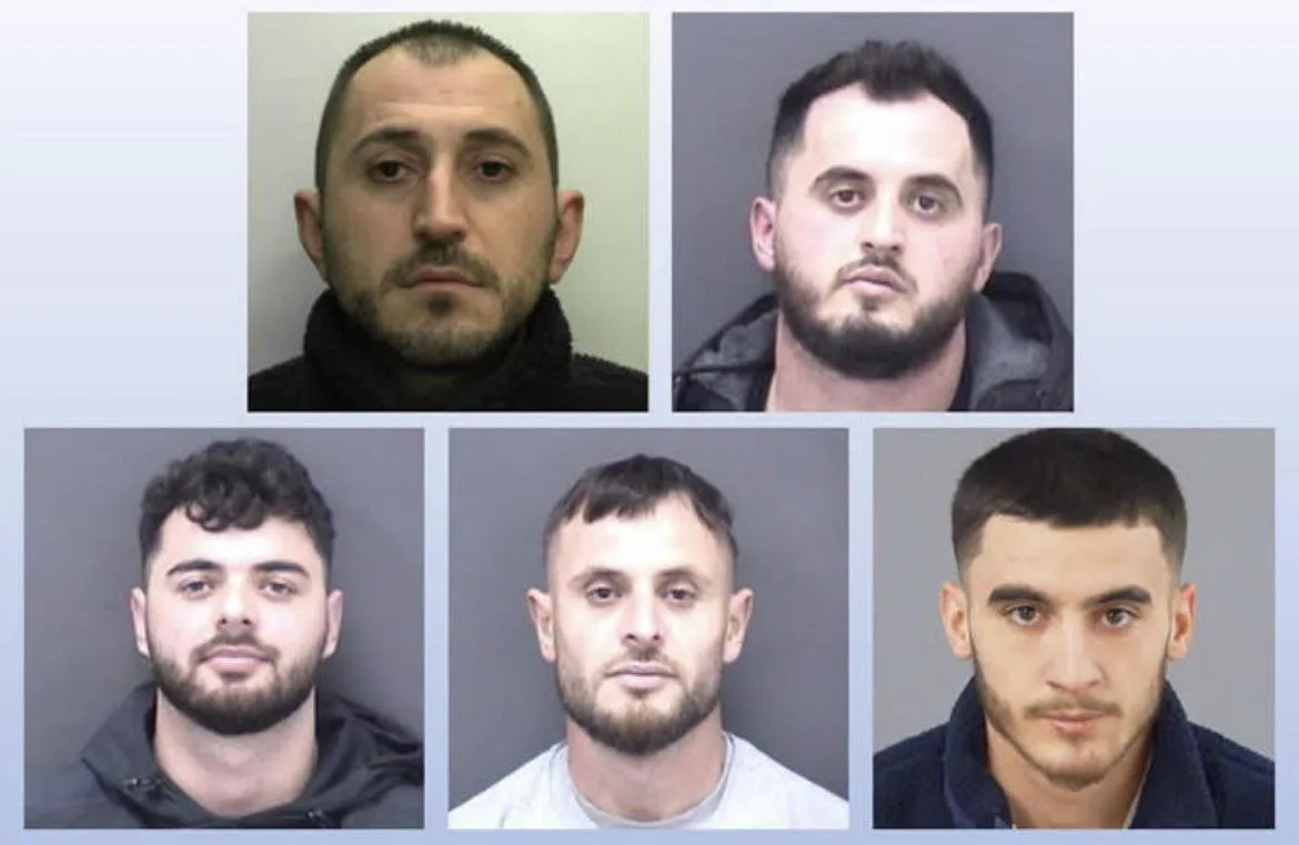 Five Jailed in Massive UK Cocaine Ring Bust