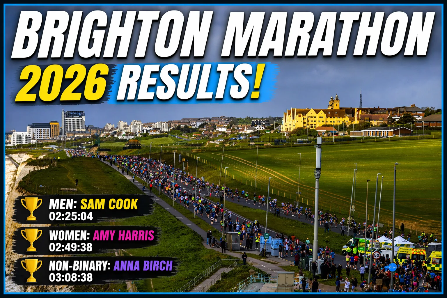 Brighton Marathon 2026: Sam Cook and Amy Harris Take Top Honours