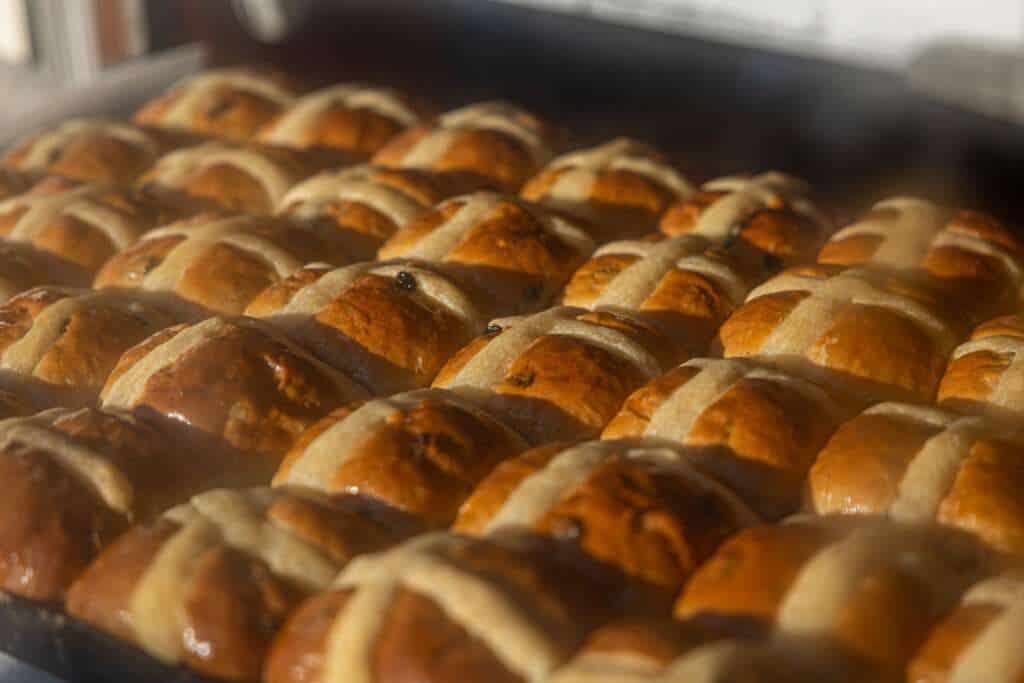 Bun Frenzy Hits Brighton as Queues Snake for Hot Cross Buns