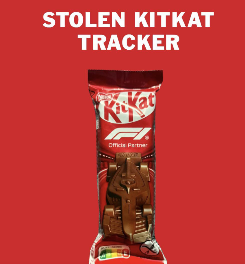 KitKat Unveils Tracker After Massive Chocolate Heist