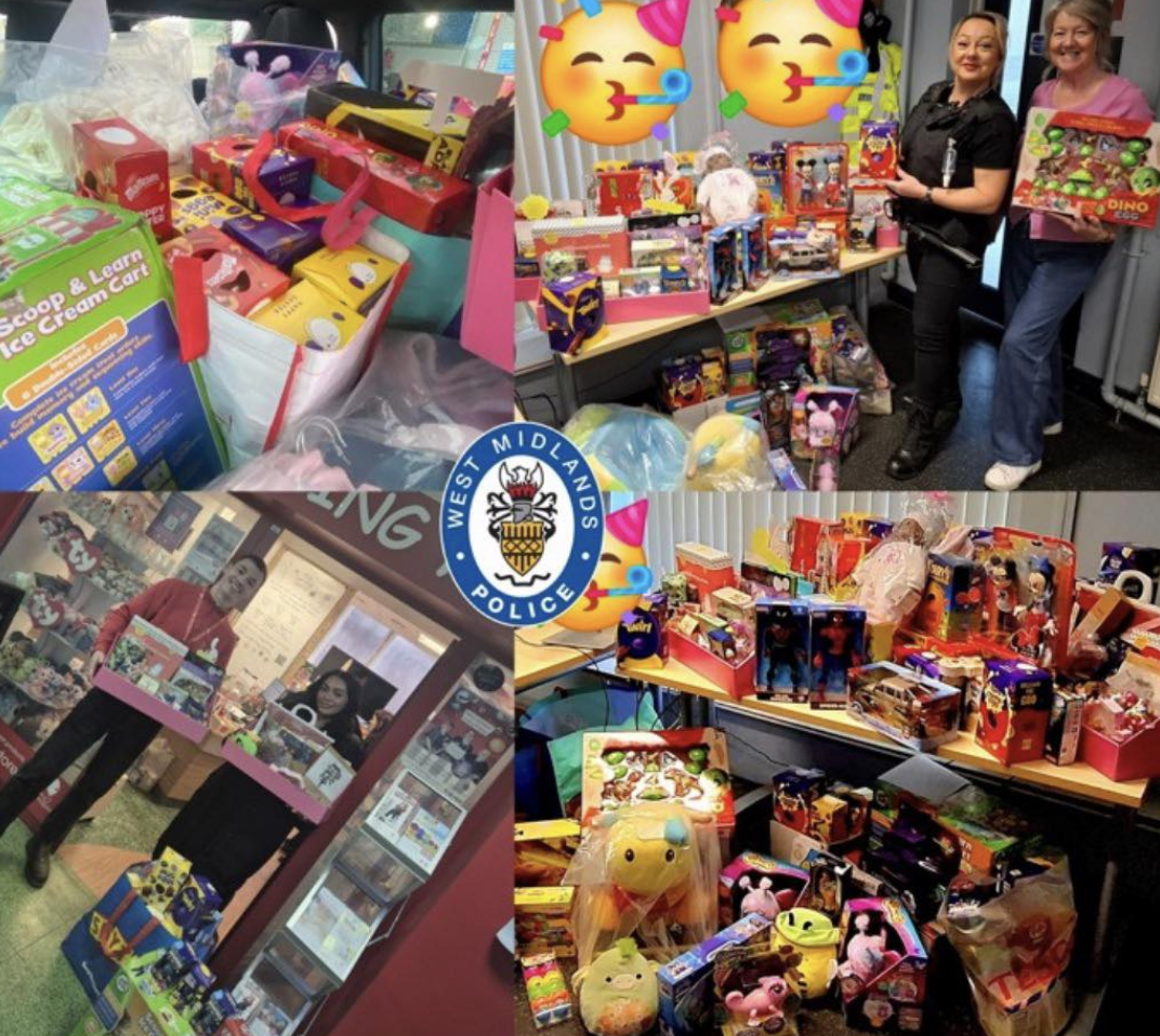 Birmingham Police Bring Easter Joy to Sick Kids