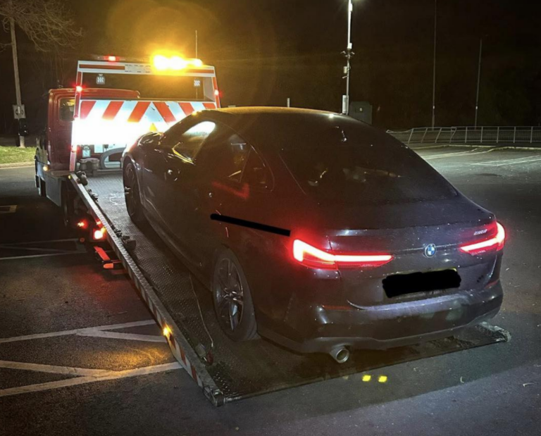 Motability BMW Nabbed Doing 100mph on M6 – No Insurance