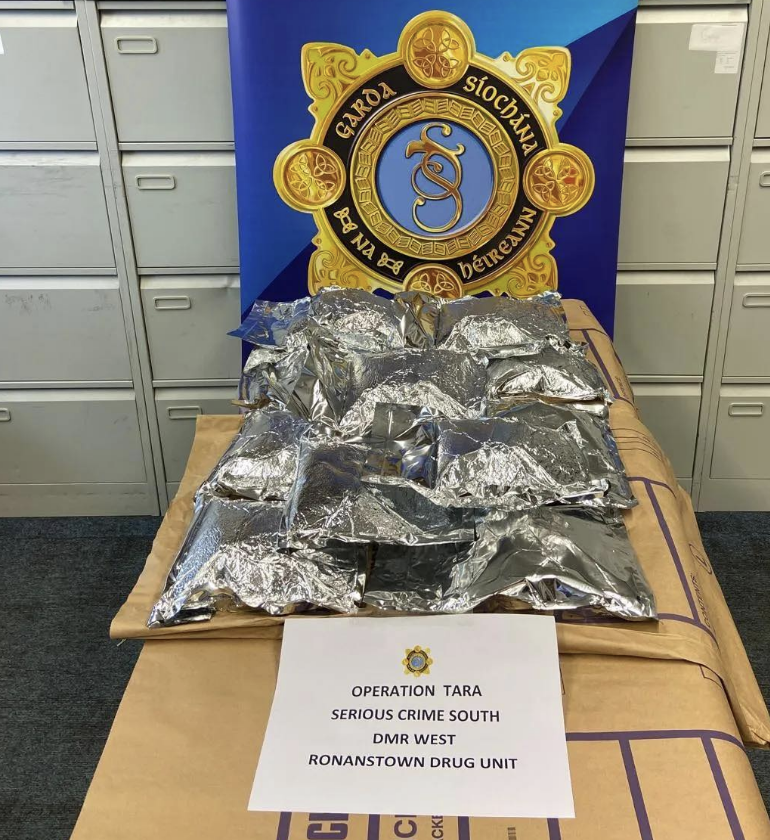 €830K Drug Haul in West Dublin Raids