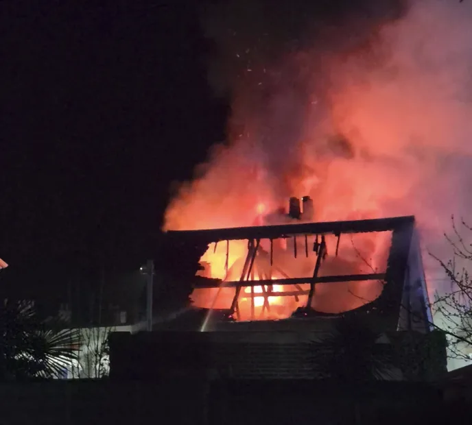 Massive Fire Erupts at Oulton Broad North Train Station
