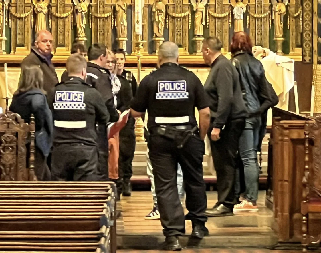 Man Arrested After Disturbance During Service at Reading Minster Church