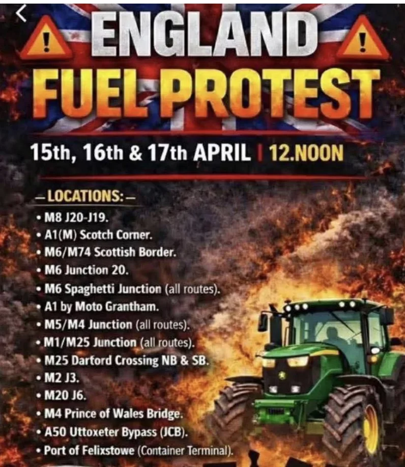 Fuel Fury Set to Hit Essex: Police Ready for Chaotic Protests