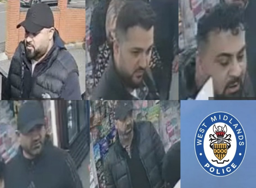 Police Hunt Five Men Over Halesowen Burglary