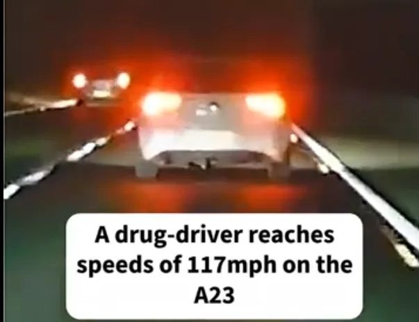 Drug-Driver Hit 117mph After Wild Car Meet in West Sussex