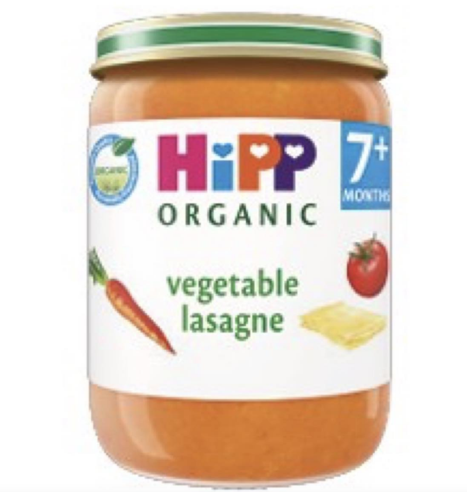 HiPP Organic UK Recalls Baby Veggie Lasagne Over Allergy Alert