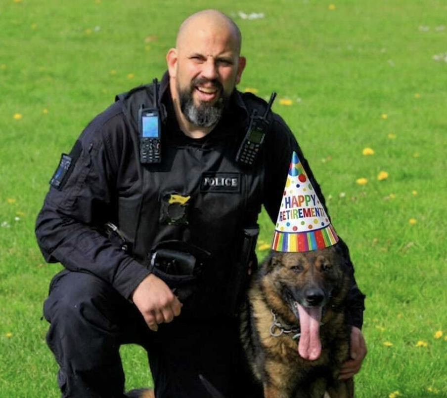 Greater Manchester Police have announced the retirement of PD Bren from the Tactical Dog Unit after six years of dedicated service
