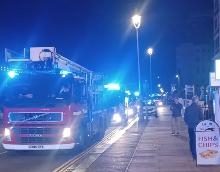 False Fire Alarm Sparks Massive Early Morning Brighton Hotel Response