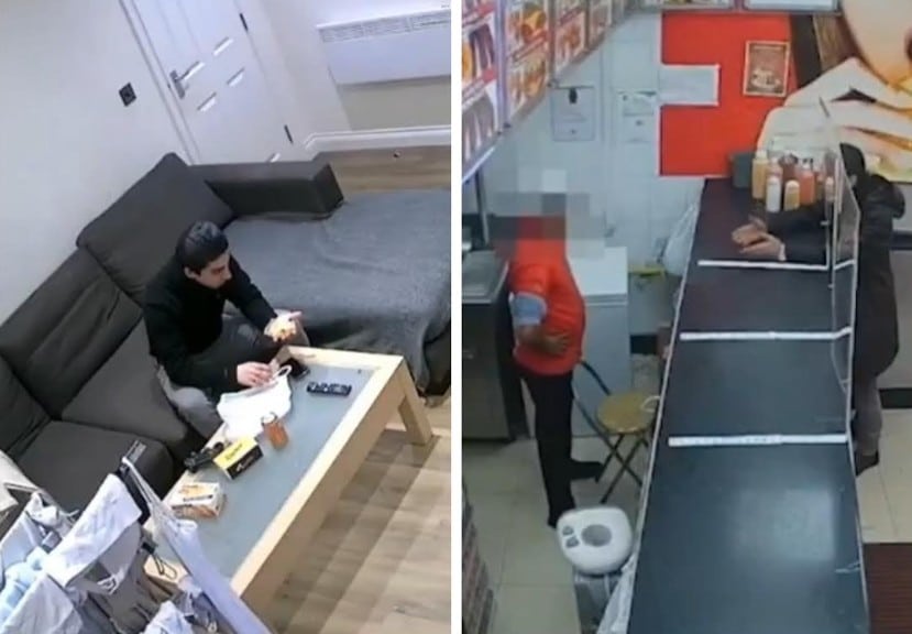 Wrong sauce turns violent at south London chicken shop – and it’s all caught on CCTV