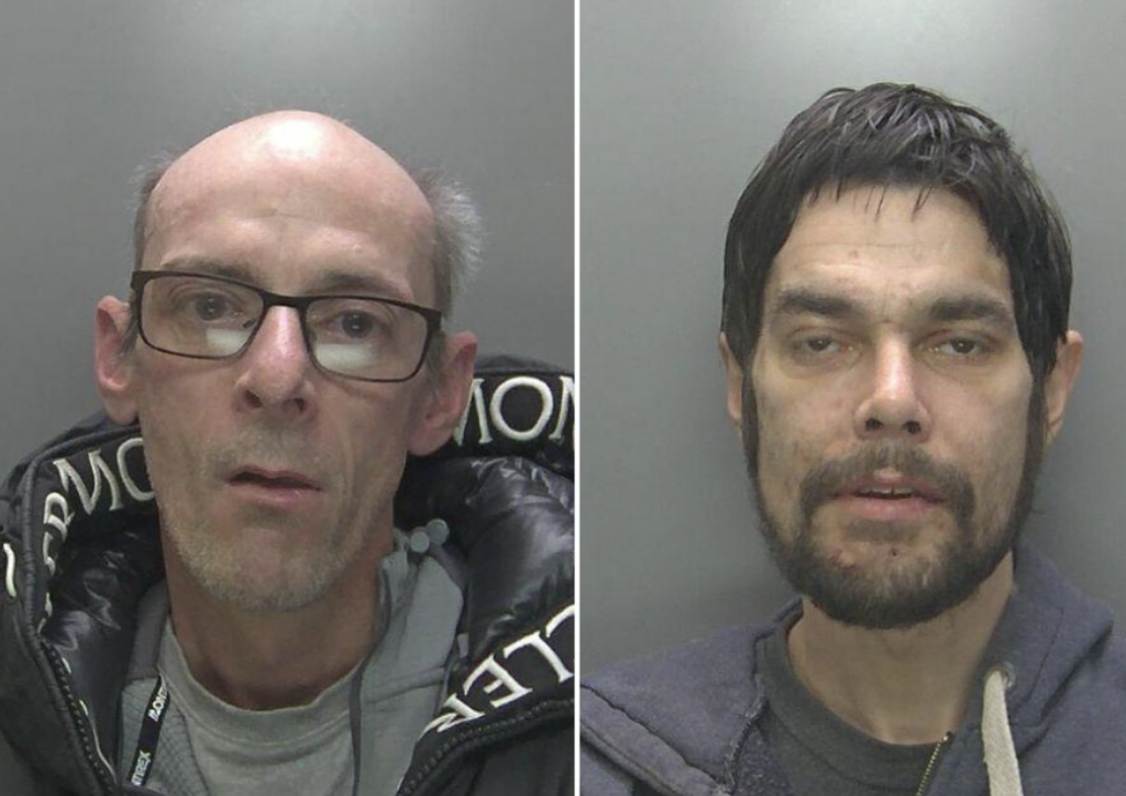 Knife and Class A Drugs Sting Lands Two Men Behind Bars