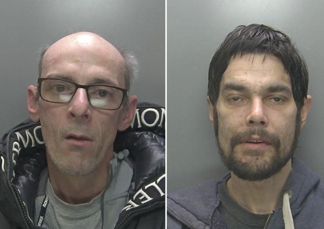 Knife and Class A Drugs Sting Lands Two Men Behind Bars