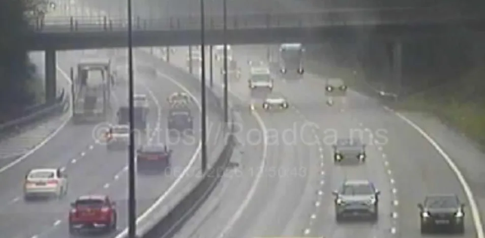 Three Injured as West Midlands Police Car Crashes on M5 Near Frankley
