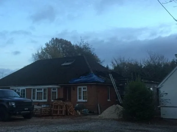 Four Fire Crews Battle Fierce Roof Blaze at Durley Bungalow – Faulty Electrics Suspected