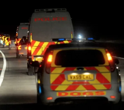Police Officer Seriously Injured in Dramatic A5 Chase and Car Theft in Staffordshire