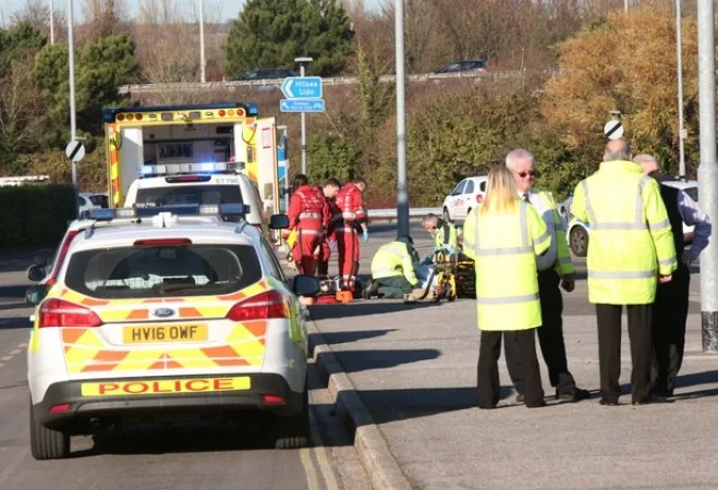 Man Plunges 40ft from Hilsea Bridge in Portsmouth – Airlifted to Hospital with Serious Injuries