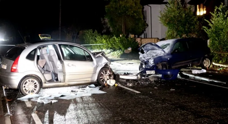 Horror Head-On Crash Closes Otterbourne Road in Shawford – Serious Injuries, Long Delays